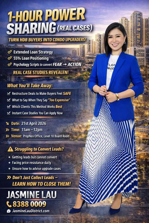 Turn HDB Buyers Into Condo Upgraders session poster