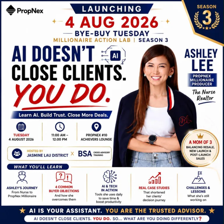 AI Doesn't Close Clients. You Do. session poster